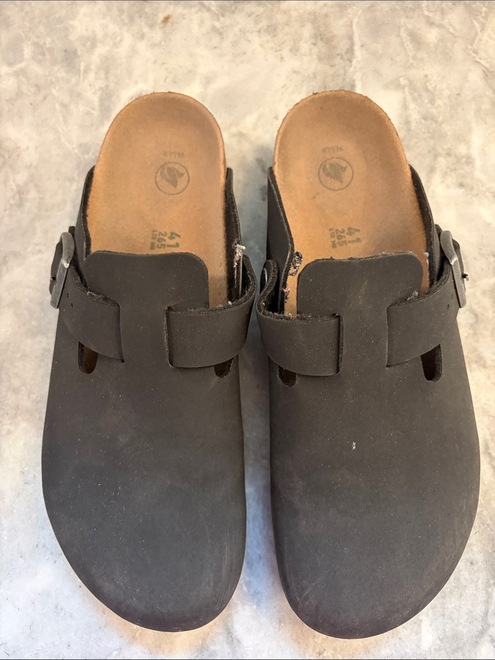 Black Birkenstock Boston Slip-On Comfort Clogs - Women's